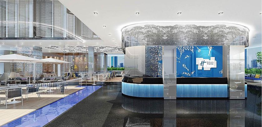 Imagen de los interiores del Hotel Holiday Inn Express Singapore Katong. Foto 8
