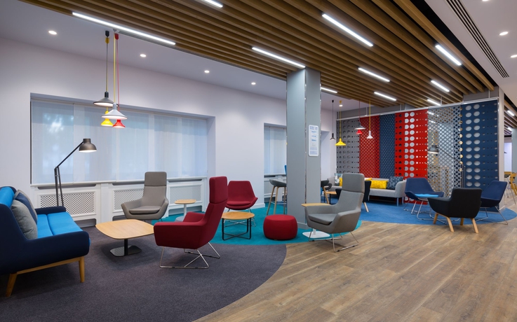 Imagen del bar/restaurante del Hotel Holiday Inn Express St. Petersburg - Sadovaya, An Ihg. Foto 7