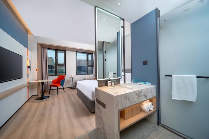 Imagen de la habitación del Hotel Holiday Inn Express Suzhou Shihu University Town. Foto 2