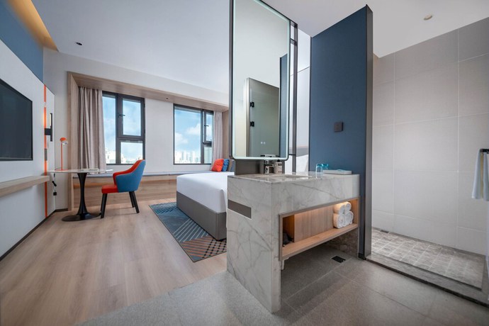 Imagen de la habitación del Hotel Holiday Inn Express Suzhou Shihu University Town. Foto 5