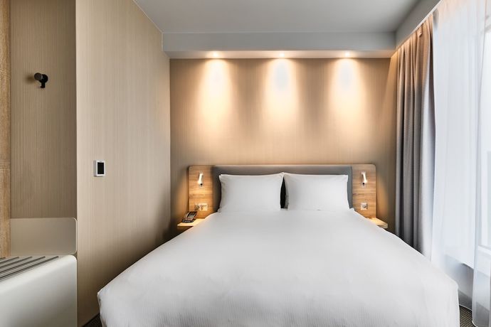 Imagen de la habitación del Hotel Holiday Inn Express Warsaw - The HUB, an IHG Hotel. Foto 3