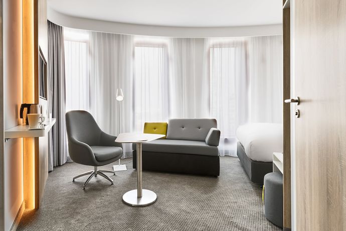 Imagen de la habitación del Hotel Holiday Inn Express Warsaw - The HUB, an IHG Hotel. Foto 10