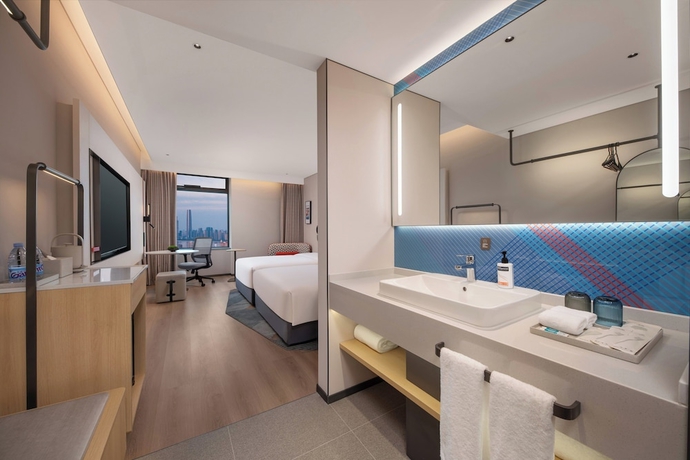 Imagen de la habitación del Hotel Holiday Inn Express Wuhan Jianghan Road by IHG. Foto 10