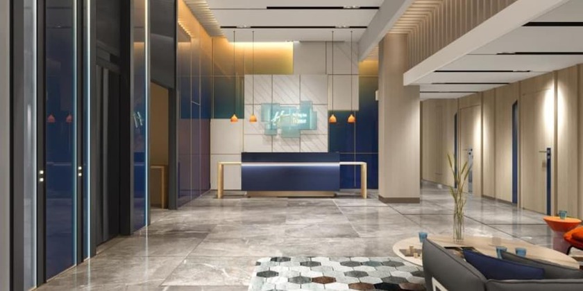 Imagen de los interiores del Hotel Holiday Inn Express Wuhan Optical Valley, An Ihg. Foto 18