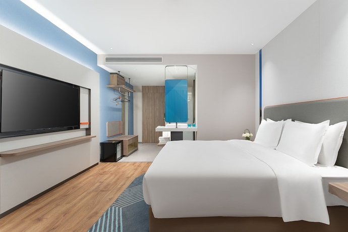 Imagen de la habitación del Hotel Holiday Inn Express Xiamen Jimei New Town, an IHG. Foto 10
