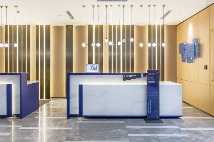 Imagen de los interiores del Hotel Holiday Inn Express Xi'an Ancient Town West, An Ihg. Foto 17