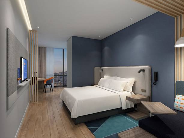 Imagen de la habitación del Hotel Holiday Inn Express Yangjiang City Center, An Ihg. Foto 8