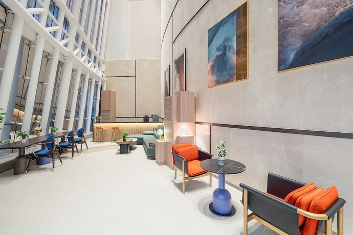 Imagen de los interiores del Hotel Holiday Inn Express Yangzhou Grand Canal Theatre by IHG. Foto 16