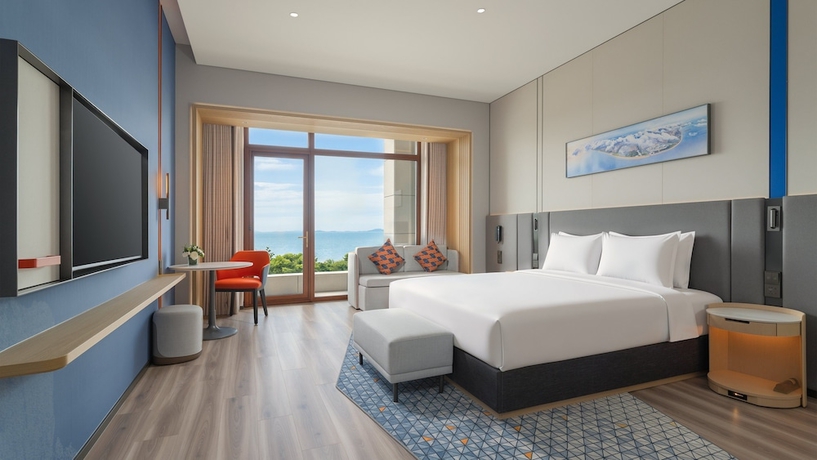 Imagen de la habitación del Hotel Holiday Inn Express Yantai Penglai by IHG. Foto 10