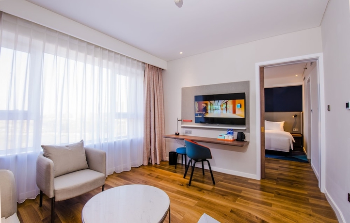 Imagen de la habitación del Hotel Holiday Inn Express Yinchuan Downtown. Foto 12