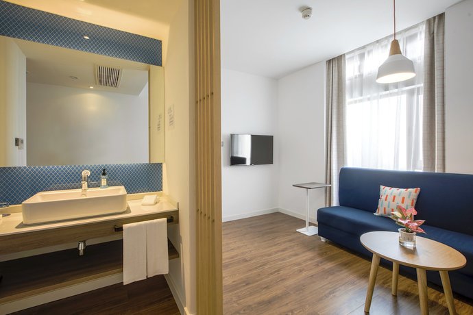 Imagen de la habitación del Hotel Holiday Inn Express Zhangjiagang Free Trade Zone. Foto 15