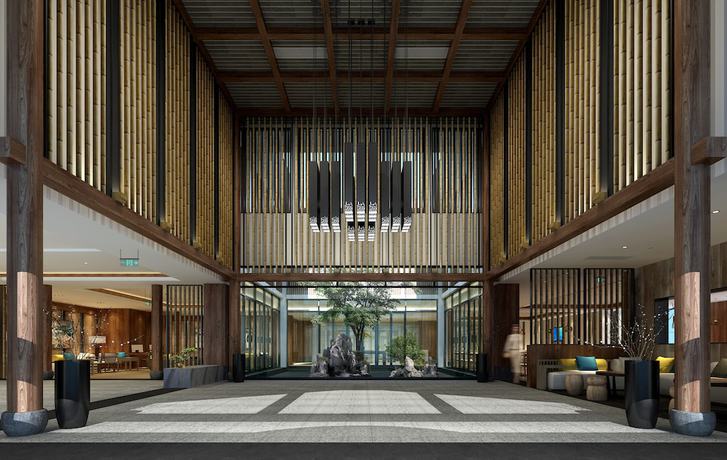 Imagen del bar/restaurante del Hotel Holiday Inn Express - Zhejiang Qianxia Lake. Foto 3