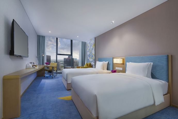 Imagen de la habitación del Hotel Holiday Inn Express Zhengzhou Longzi Lake, An Ihg. Foto 12