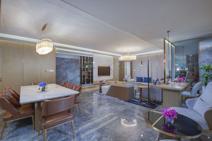 Imagen de la habitación del Hotel Holiday Inn Express Zhengzhou Longzi Lake, An Ihg. Foto 15