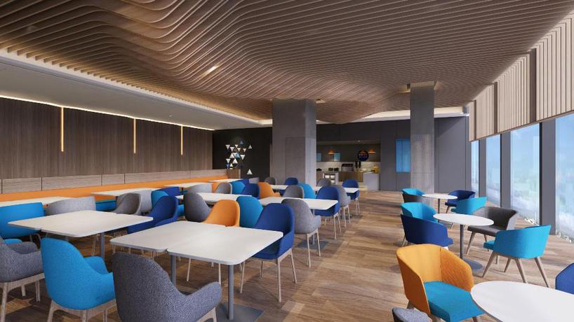 Imagen del bar/restaurante del Hotel Holiday Inn Express Zhuhai Gongbei, An Ihg. Foto 4