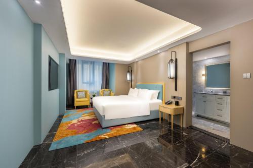 Imagen de la habitación del Hotel Holiday Inn Express Zhuhai Guishan Island, an IHG. Foto 19