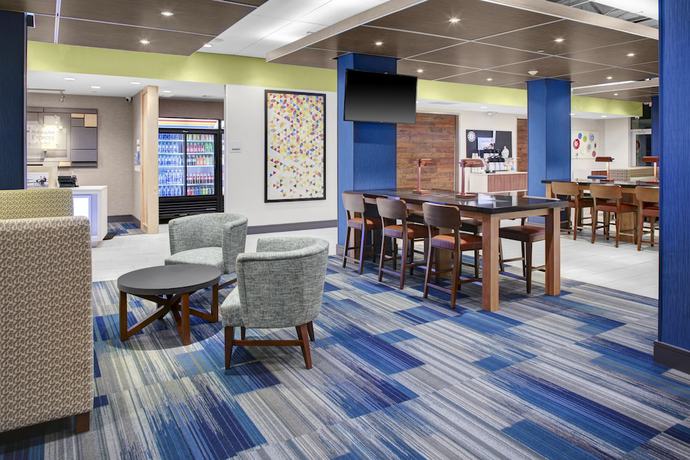 Imagen del bar/restaurante del Hotel Holiday Inn Express & Suites Houston NW - Cypress Grand Pky. Foto 2