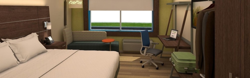 Imagen de la habitación del Hotel Holiday Inn Express & Suites - Rantoul. Foto 6