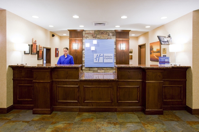 Imagen de los interiores del Hotel Holiday Inn Express and Stes Salt Lake City-airport East, An Ihg. Foto 13