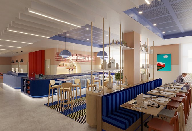 Imagen del bar/restaurante del Hotel Holiday Inn Express and Suites Barcelona Sabadell by IHG. Foto 2
