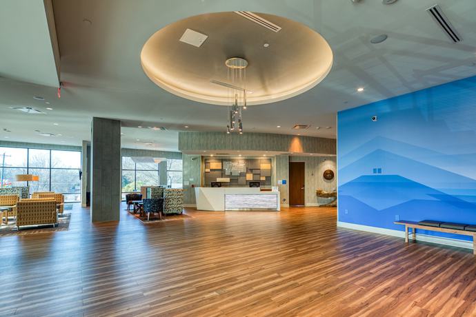 Imagen de los interiores del Hotel Holiday Inn Express and Suites Charlotte - South End, An Ihg. Foto 17