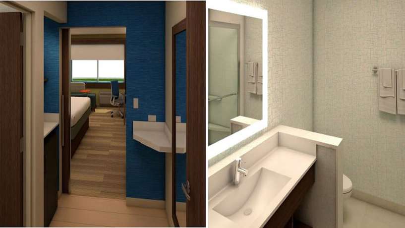 Imagen de la habitación del Hotel Holiday Inn Express and Suites Des Moines Downtown, An Ihg. Foto 15