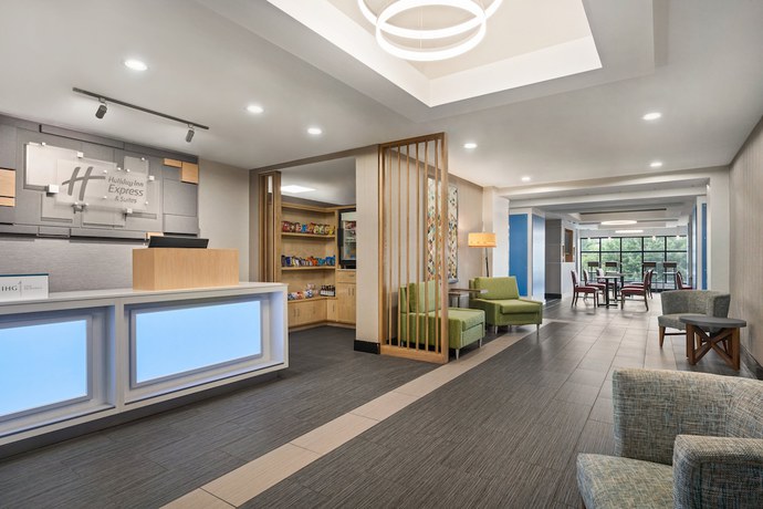 Imagen del bar/restaurante del Hotel Holiday Inn Express and Suites Greenville - Downtown, An Ihg. Foto 2