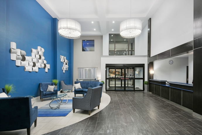 Imagen de los interiores del Hotel Holiday Inn Express and Suites Houston North - Iah Area, An Ihg. Foto 15