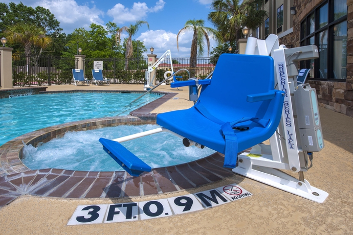 Imagen de la piscina del Hotel Holiday Inn Express and Suites Houston Nw/beltway 8 West Road, An Ihg. Foto 15