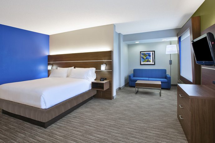 Imagen de la habitación del Hotel Holiday Inn Express and Suites Manchester, an IHG. Foto 10