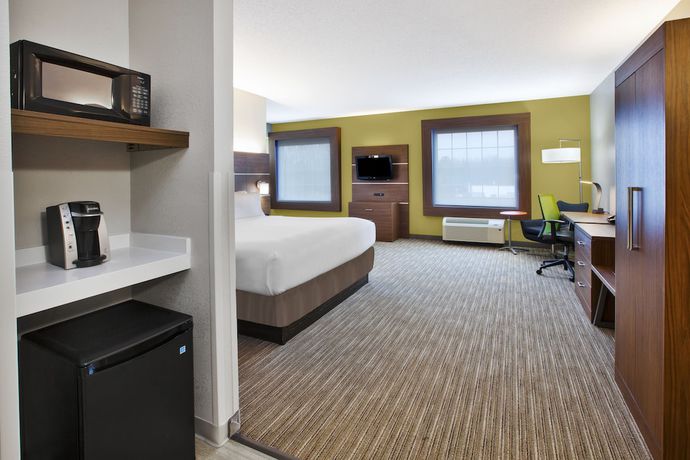 Imagen de la habitación del Hotel Holiday Inn Express and Suites Manchester, an IHG. Foto 14
