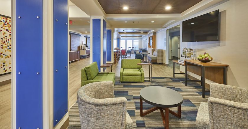 Imagen de los interiores del Hotel Holiday Inn Express and Suites Medford-central Point, An Ihg. Foto 19