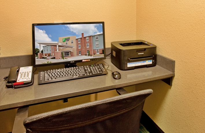Imagen de los interiores del Hotel Holiday Inn Express and Suites North Kansas City, An Ihg. Foto 11