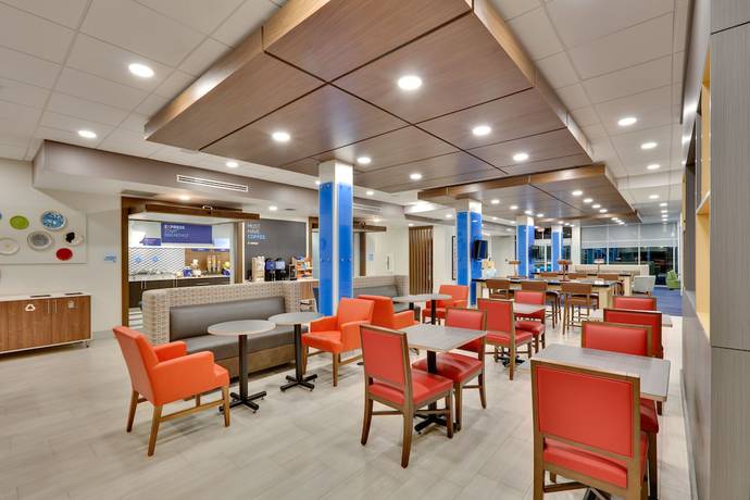 Imagen del bar/restaurante del Hotel Holiday Inn Express and Suites Plano East - Richardson, an IHG. Foto 4