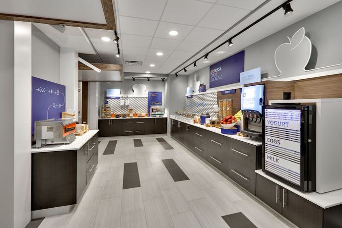 Imagen del bar/restaurante del Hotel Holiday Inn Express and Suites Plano East - Richardson, an IHG. Foto 9