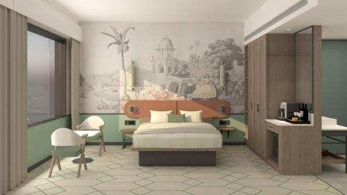 Imagen de la habitación del Hotel Holiday Inn Gurgaon NH8, an IHG Hotel. Foto 11