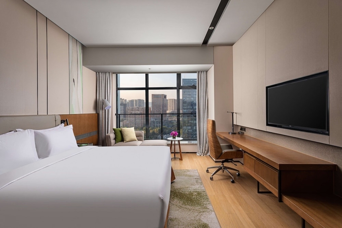 Imagen de la habitación del Hotel Holiday Inn Hangzhou Binjiang. Foto 5