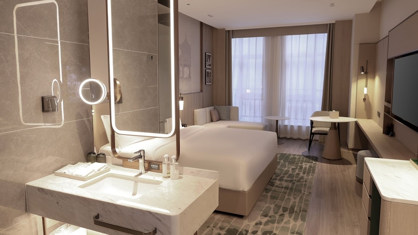 Imagen de la habitación del Hotel Holiday Inn Jinan Thousand Buddha Mountain By Ihg. Foto 7