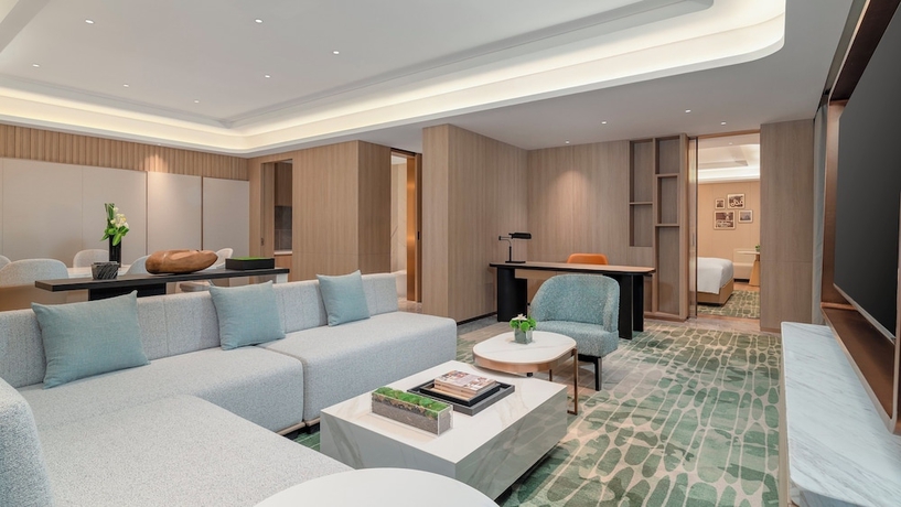 Imagen de la habitación del Hotel Holiday Inn Jinan Thousand Buddha Mountain By Ihg. Foto 12