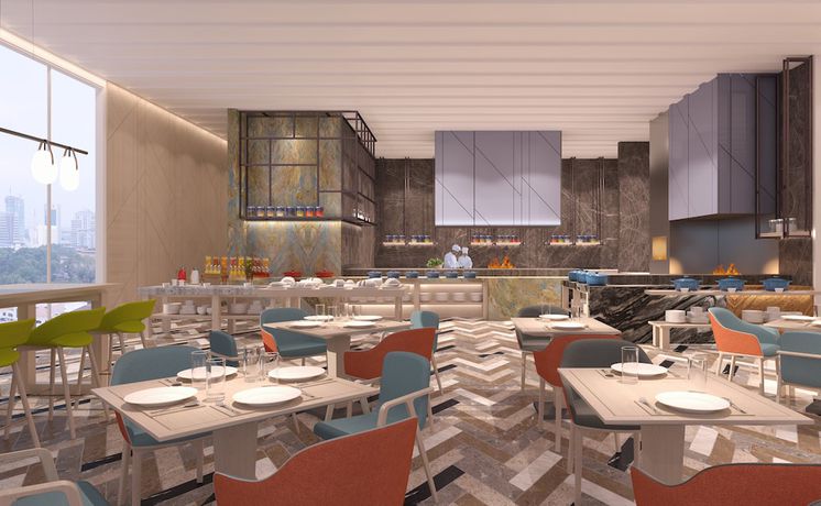 Imagen del bar/restaurante del Hotel Holiday Inn Johor Bahru City Centre, An Ihg. Foto 4