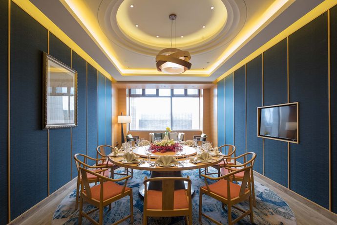 Imagen del bar/restaurante del Hotel Holiday Inn Kunshan Huaqiao, An Ihg. Foto 2