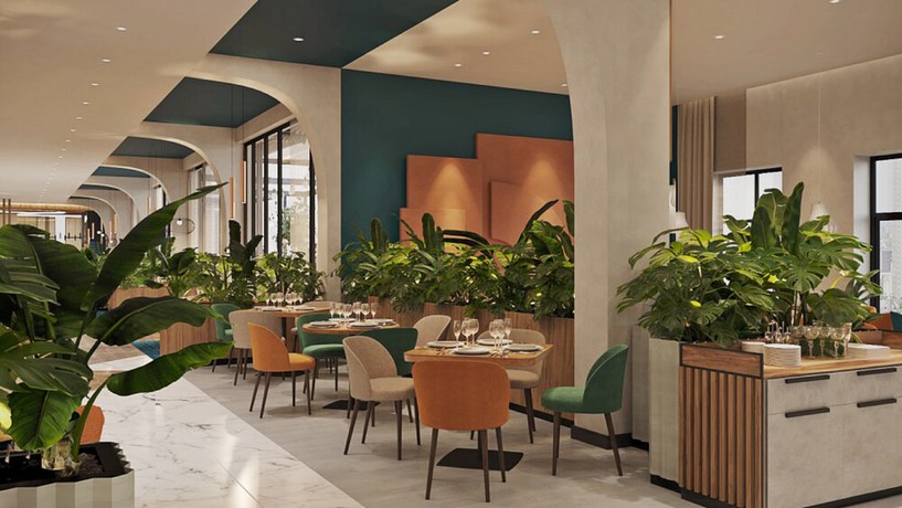 Imagen del bar/restaurante del Hotel Holiday Inn Tashkent City, An Ihg. Foto 4