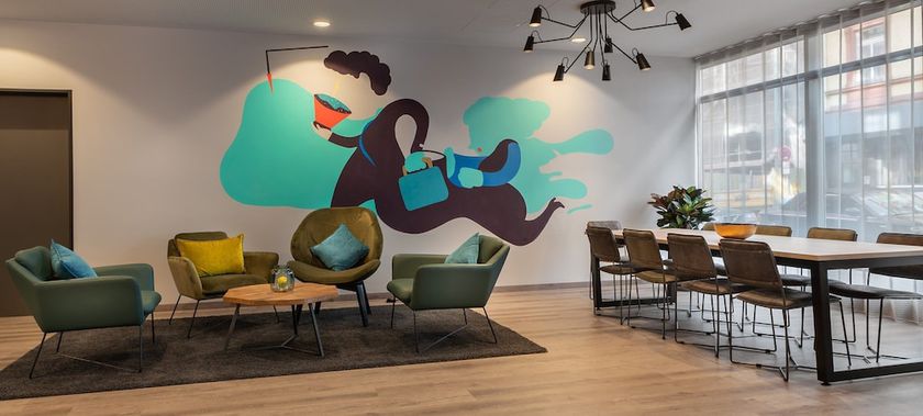 Imagen de los interiores del Hotel Holiday Inn - The Niu Charly Frankfurt City, An Ihg. Foto 18