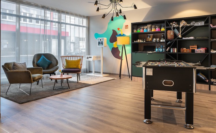 Imagen de los interiores del Hotel Holiday Inn - The Niu Charly Frankfurt City, An Ihg. Foto 19