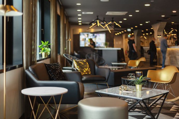 Imagen de los interiores del Hotel Holiday Inn - The Niu Coin Frankfurt Ostend, An Ihg. Foto 16