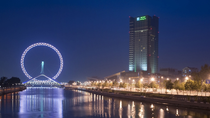 Imagen de los exteriores del Hotel Holiday Inn Tianjin Riverside, An Ihg. Foto 7