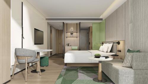 Imagen de la habitación del Hotel Holiday Inn Wuhan Houguan Lake, an IHG. Foto 16