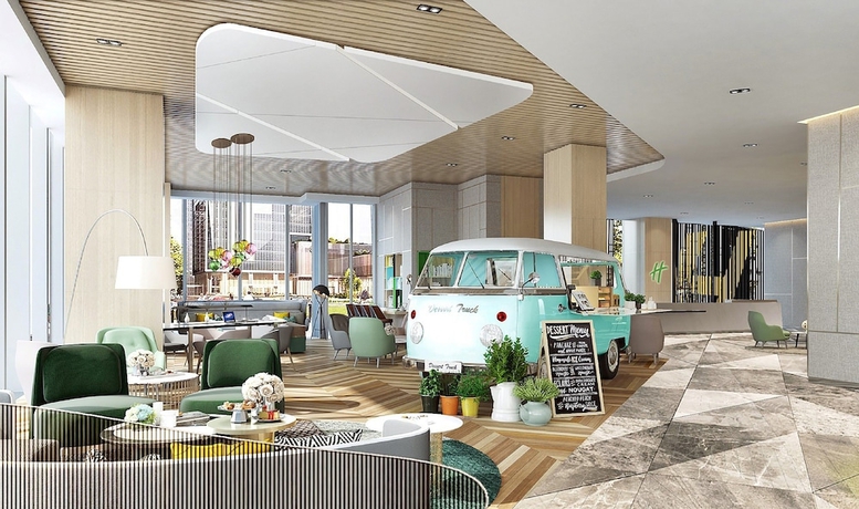 Imagen del bar/restaurante del Hotel Holiday Inn Wuxi Central Station, An Ihg. Foto 5