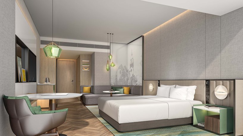 Imagen de la habitación del Hotel Holiday Inn and Suites Qingdao Jinshui, an IHG. Foto 4