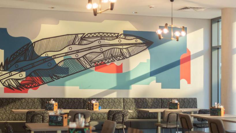 Imagen del bar/restaurante del Hotel Holiday Inn - the niu, Mesh Stuttgart Messe by IHG. Foto 4